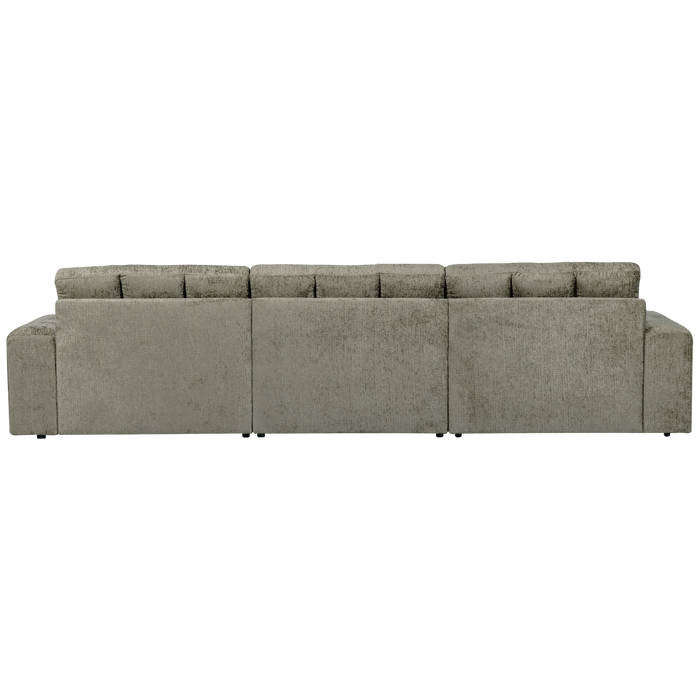 WOOOD Second Date Chaise Longue Links - Structure Velvet - Frost
