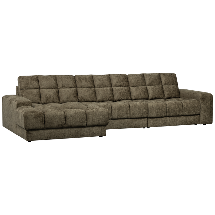WOOOD Second Date Chaise Longue Links - Structure Velvet - Bonsai
