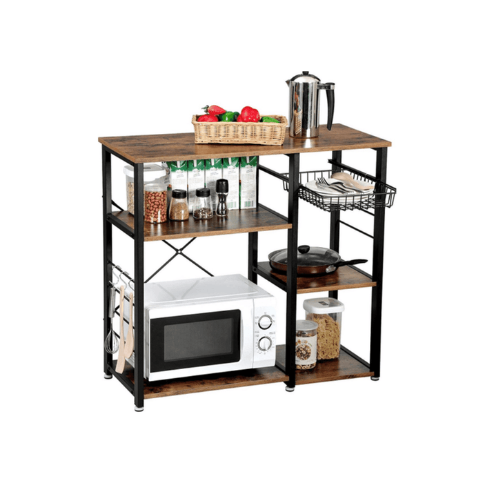 MAZAZU Industrieel keukenrek Elina