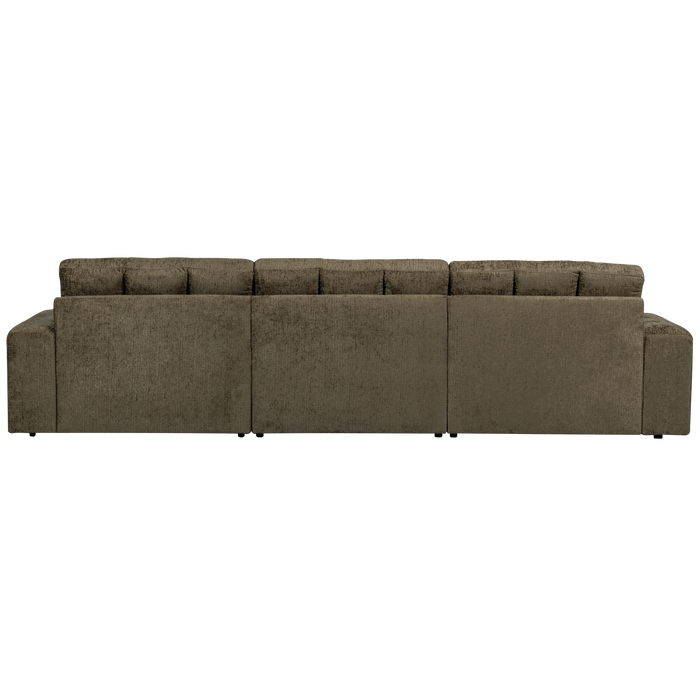 WOOOD Second Date 3-zits Bank - Structure Velvet - Bonsai