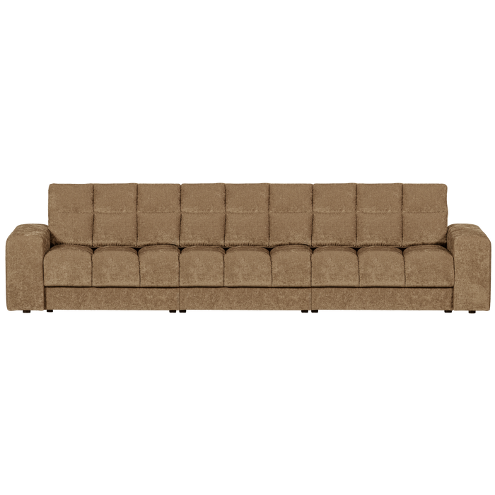 WOOOD Second Date 3-zits Bank - Vintage - Zand