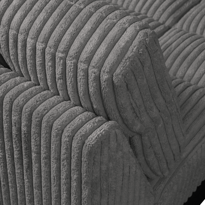 WOOOD Second Date 1-zits Element - Grove Ribstof - Terrazzo