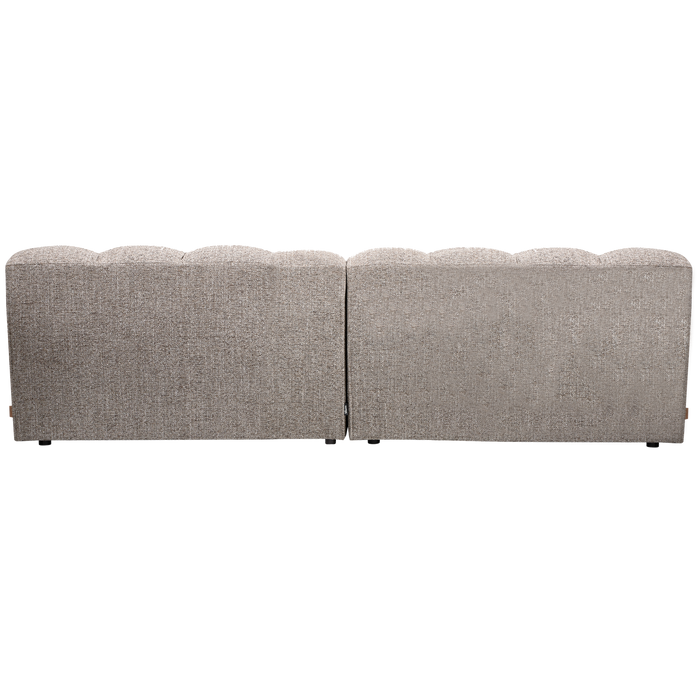 WOOOD Allure 3-Zits Bank - Geweven Stof - Klei Melange - 79x280x86