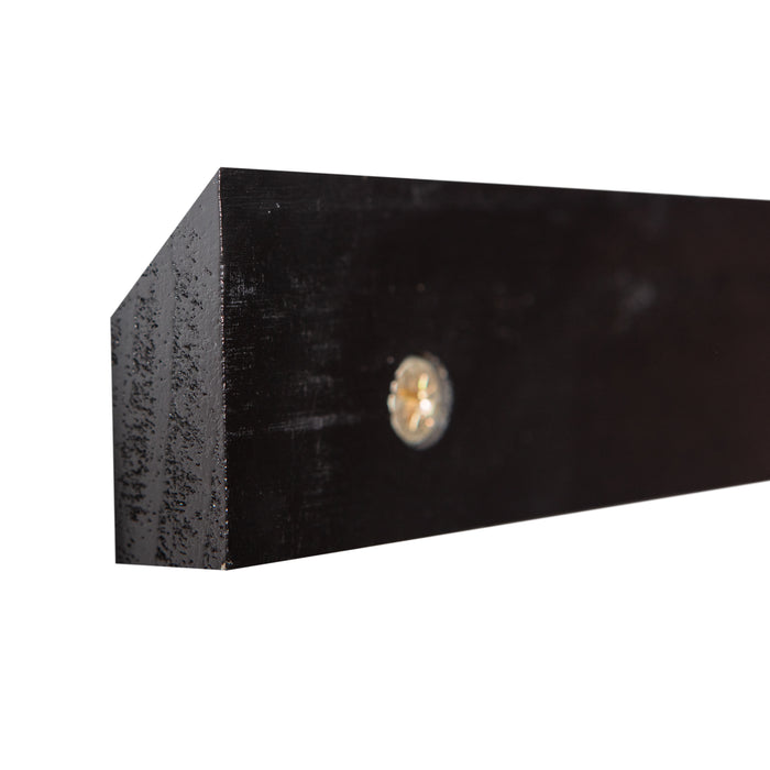 WOOOD Nancy Hangend Nachtkastje - MDF - Zwart - 20x34x30