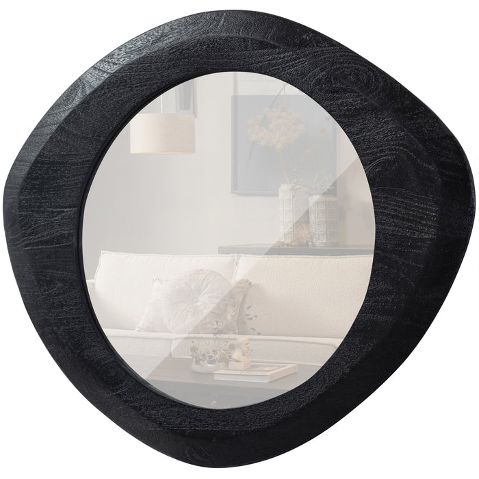 BePureHome Enclose Spiegel - Hout - Zwart - 60x70x3