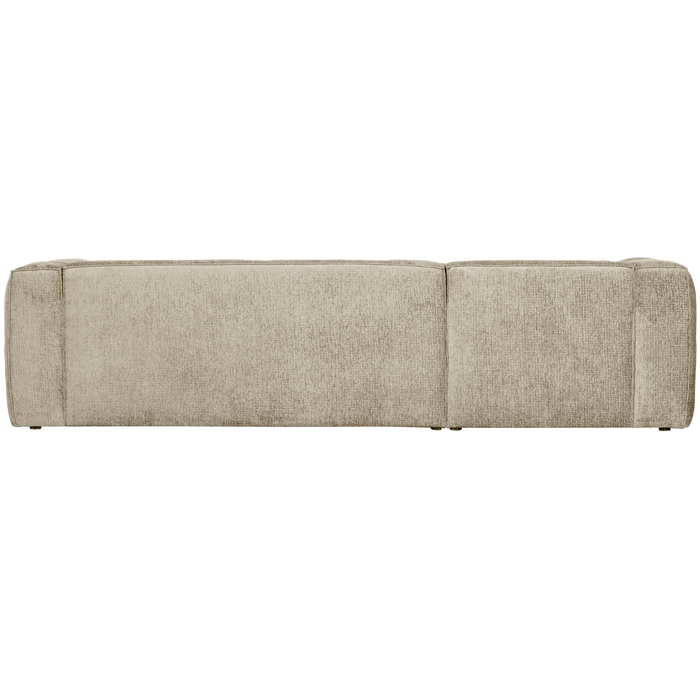 WOOOD Bean Hoekbank Links - Velvet - Buttermilk