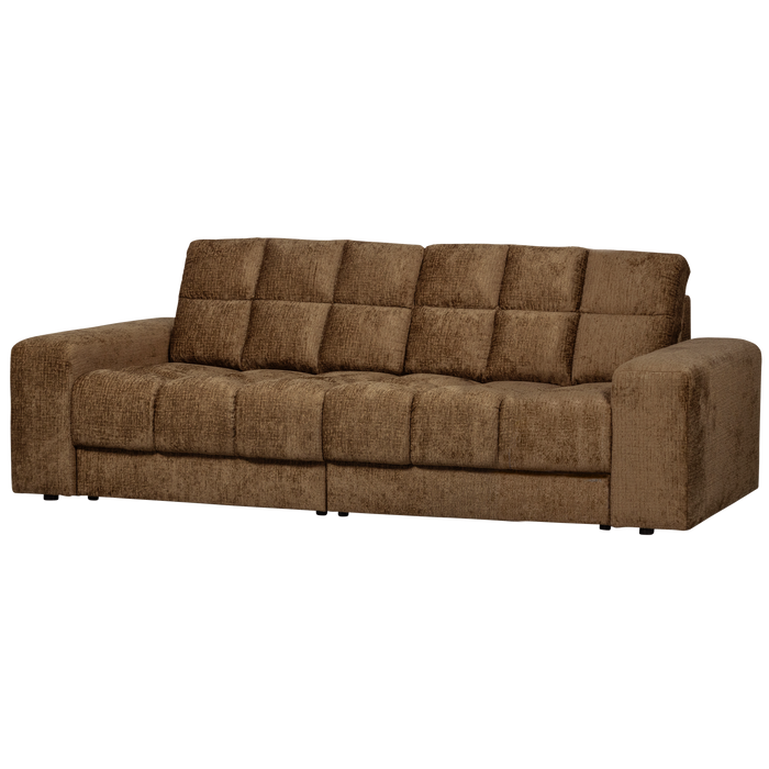 WOOOD Second Date 2-zits Bank - Structure Velvet - Brass