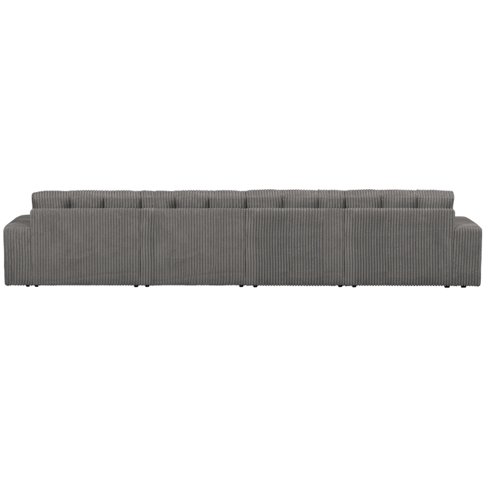 WOOOD Second Date 4-zits Bank - Grove Ribstof - Terrazzo