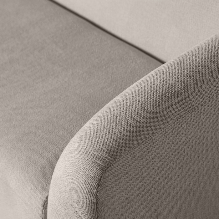 WOOOD Sloping 3-zits Bank - Chenille - Off White Melange