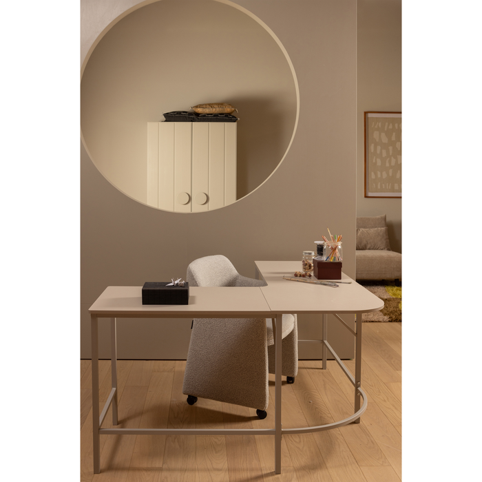 WOOOD Mike Hoekbureau - Hout|Metaal - Dust - 75x185x185