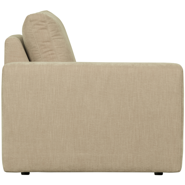 vtwonen Family 1-Zits Bank Element Met Arm Links - Polyester - Zand