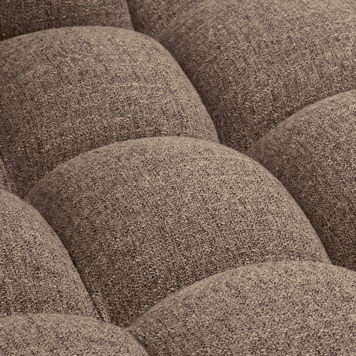 WOOOD Allure Chaise Longue Bank Rechts - Stof - Bruin - 79x324x165