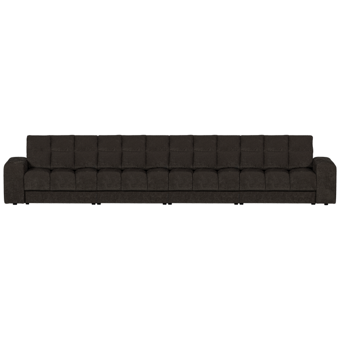 WOOOD Second Date 4-zits Bank - Vintage - Antraciet