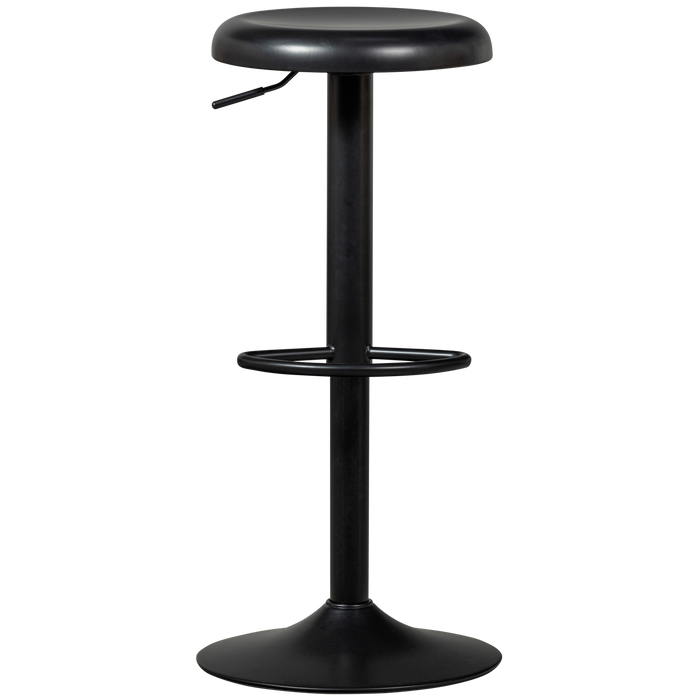 WOOOD Isaac Barkruk - Metaal - Zwart - 81x39x39