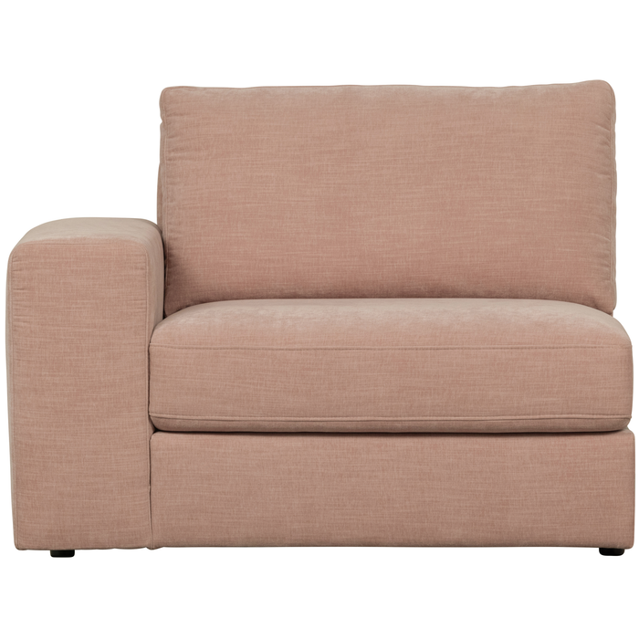 vtwonen Family 1-Zits Bank Element Arm Links - Polyester - Roze