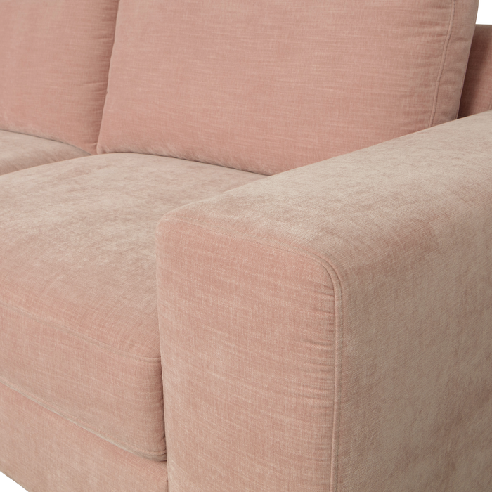 vtwonen Family 1-Zits Bank Element Arm Rechts - Polyester - Roze