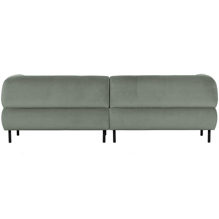 WOOOD Lloyd 4-Zits Bank - Velvet - Groen - 75x245x90