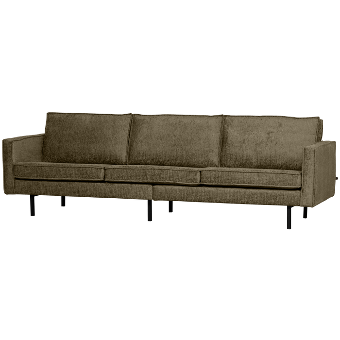 WOOOD Rodeo 3-Zits Bank - Structure Velvet - Bonsai - 85x277x86