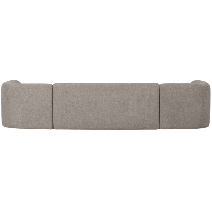 WOOOD Sloping U-Bank - Chenille - Off White Melange