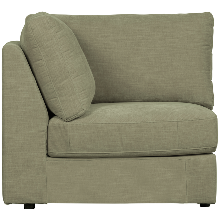 vtwonen Family Hoek Bank Element - Polyester - Groen