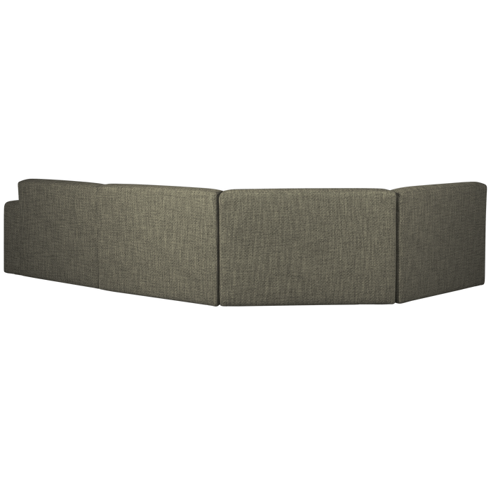 WOOOD Avelon U-Bank - Polyester - Melange - 78x315x205