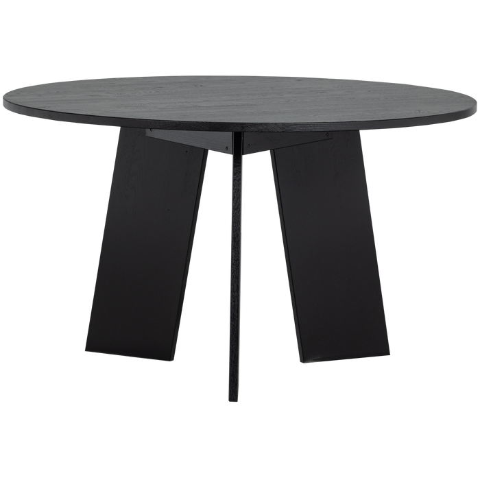 WOOOD Fries Eettafel - Eiken - Blacknight - 75x129x129