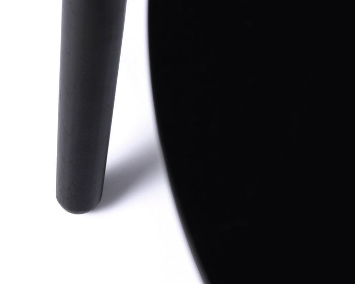 Giga Living - Salontafel Adda Rond Zwart Eiken Set van 2