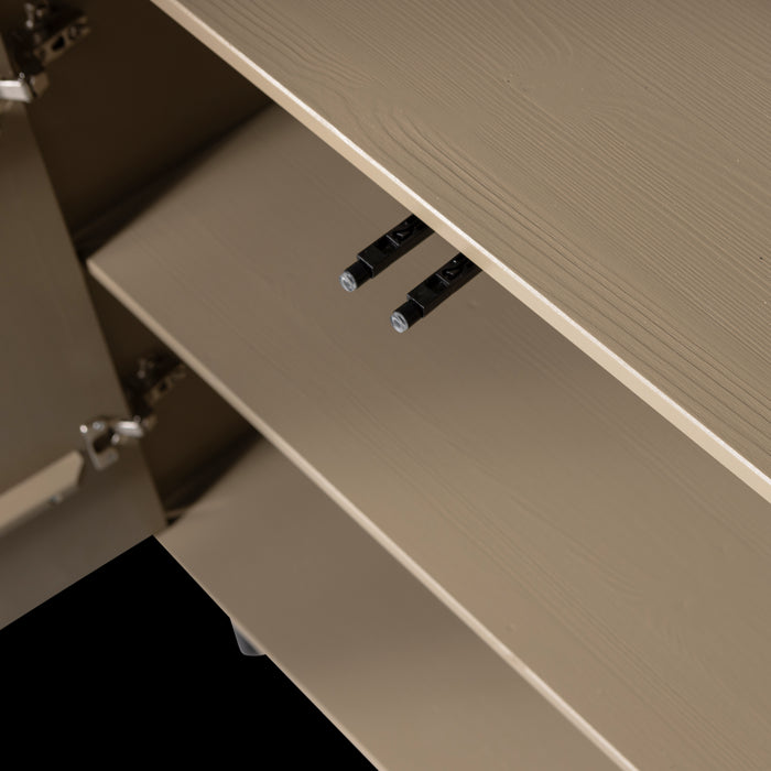 WOOOD Cadiz Opbergkast - Grenen - Mud - 135x85x40