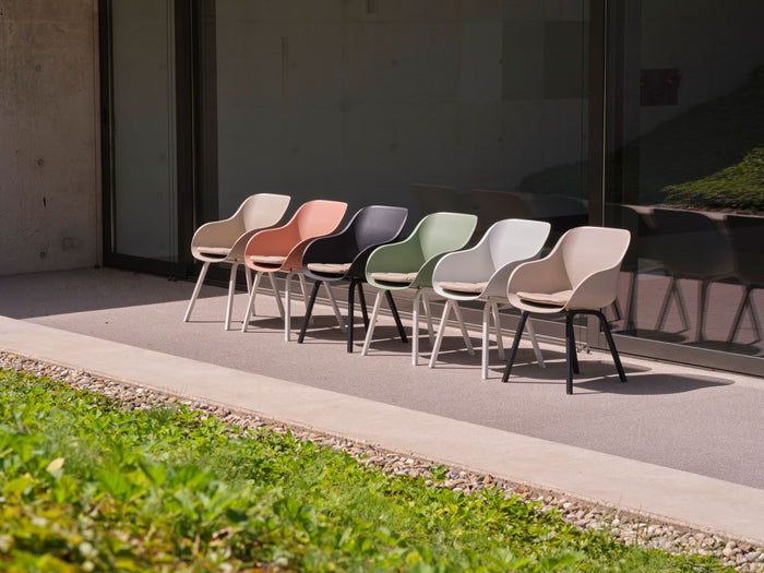 Hartman Le Soleil Tuinstoel Set van 2 - Taupe/Zwart