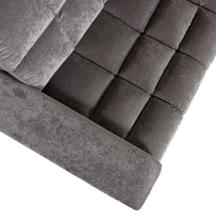 WOOOD Second Date Hoekbank Rechts - Vintage - Mouse