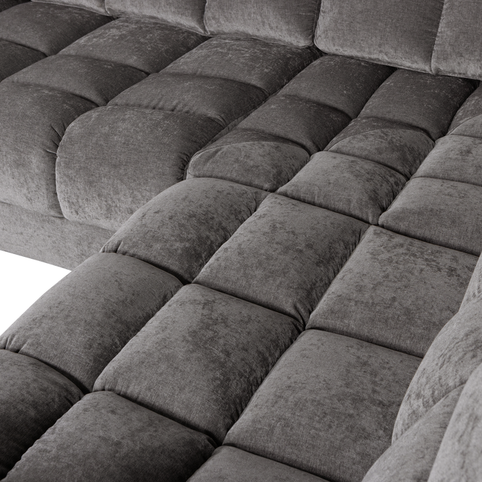 WOOOD Second Date Hoekbank Rechts - Vintage - Mouse