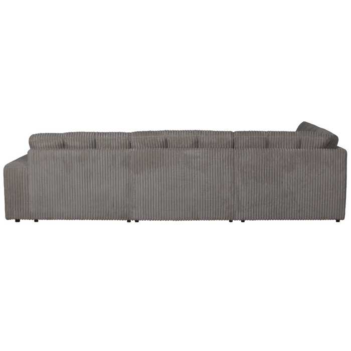 WOOOD Second Date Hoekbank Links - Grove Ribstof - Terrazzo