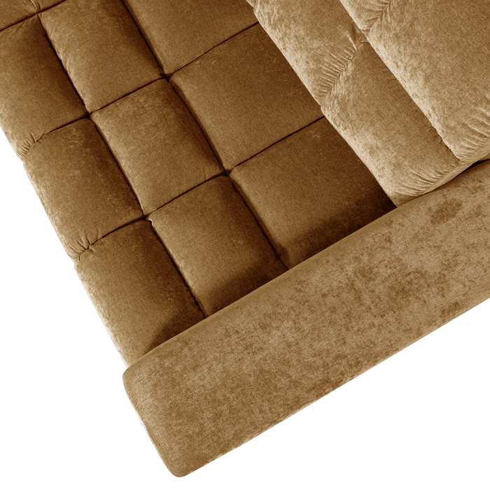 WOOOD Second Date Hoekbank Links - Vintage - Goud