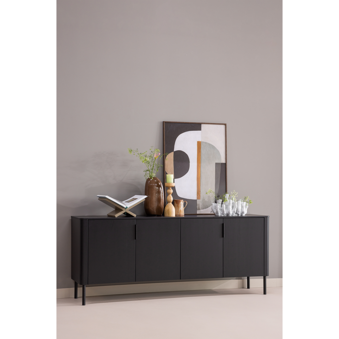 WOOOD Jet Boekenstandaard - Grenen - Mud - 19x40x26