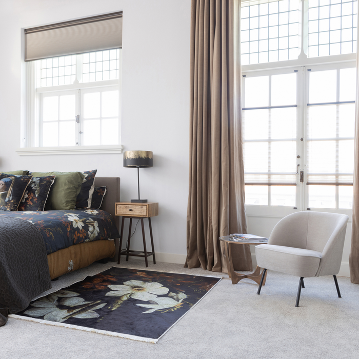 WOOOD Vogue Fauteuil - Geweven stof - Zand - 69x57x70