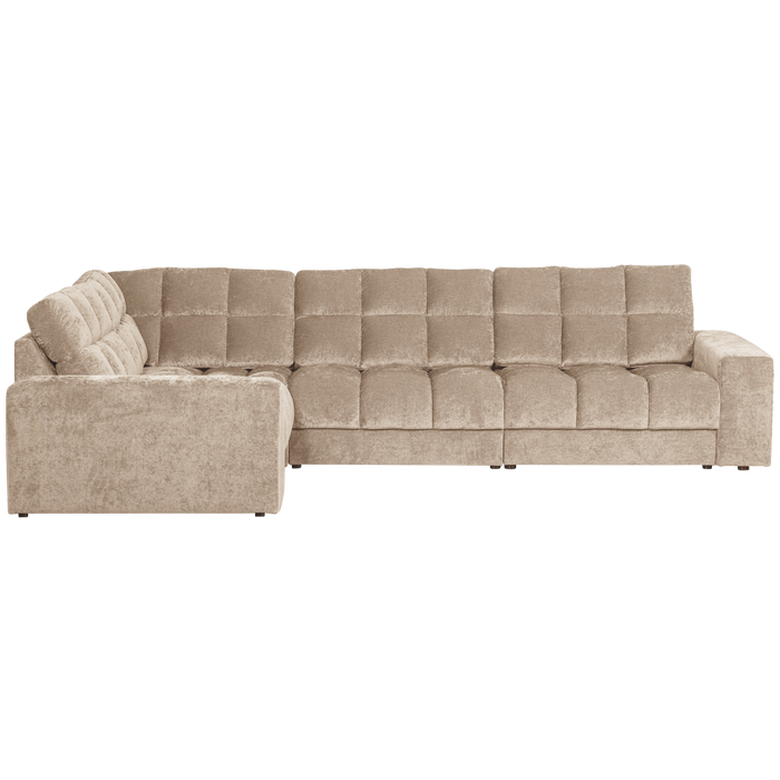 WOOOD Second Date Hoekbank Links - Vintage - Nougat