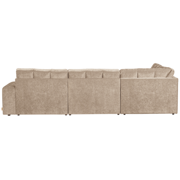 WOOOD Second Date Hoekbank Links - Vintage - Nougat