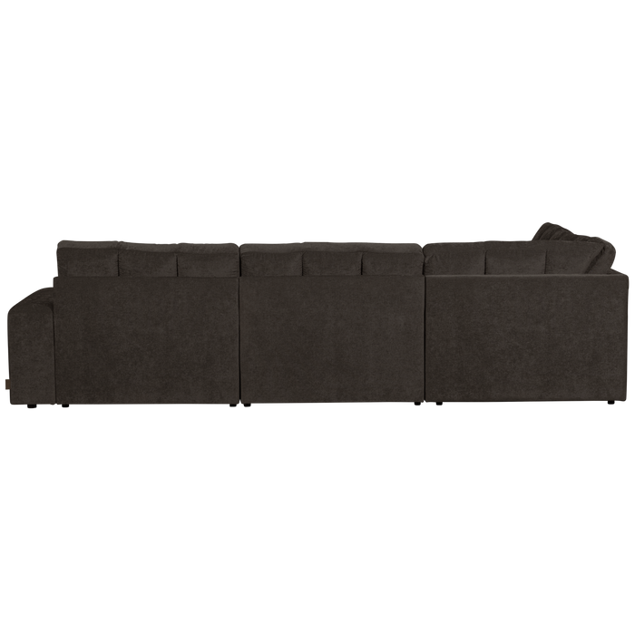 WOOOD Second Date Hoekbank Links - Vintage - Antraciet