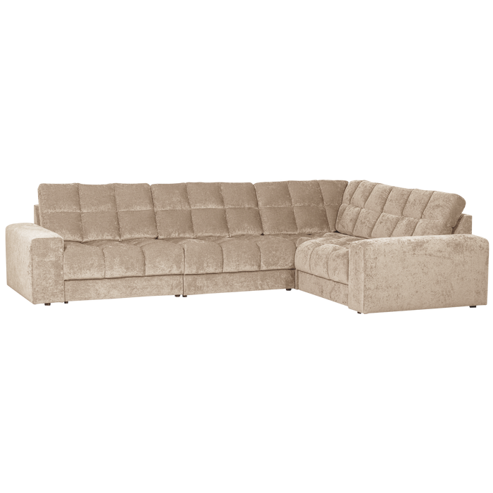 WOOOD Second Date Hoekbank Rechts - Vintage - Nougat