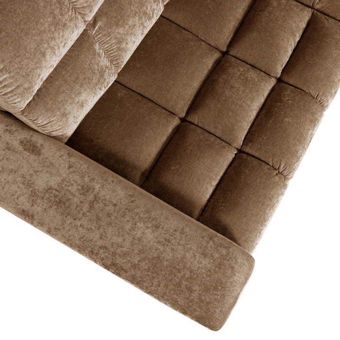 WOOOD Second Date Hoekbank Rechts - Vintage - Zand