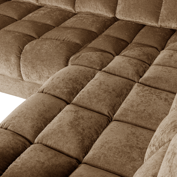 WOOOD Second Date Hoekbank Rechts - Vintage - Zand