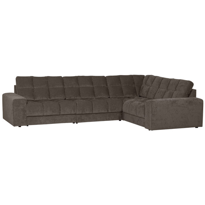 WOOOD Second Date Hoekbank Rechts - Vintage - Warm Grijs