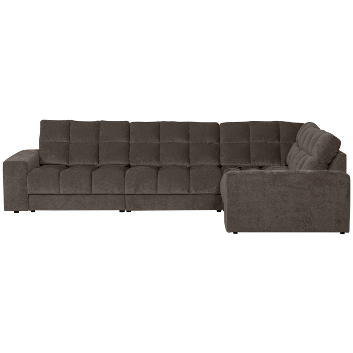 WOOOD Second Date Hoekbank Rechts - Vintage - Warm Grijs