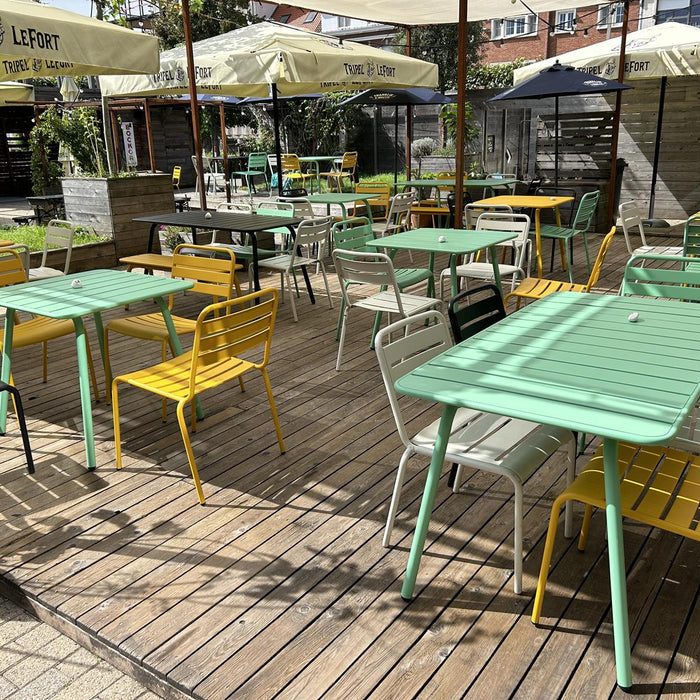 Metalen vierkante tuintafel Max cactus