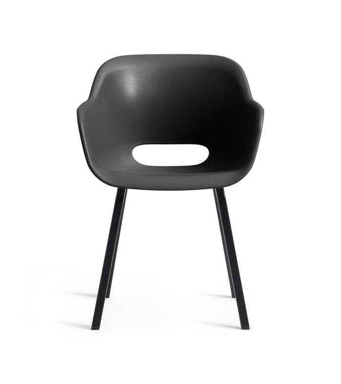 Keter Noa Tuinstoel - 2st - 55x56.5x80cm - metalen onderstel