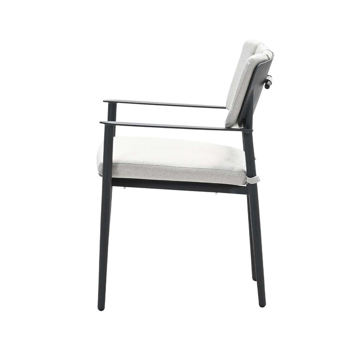 Garden Impressions Dane tuinstoel desert sand - 4 stuks