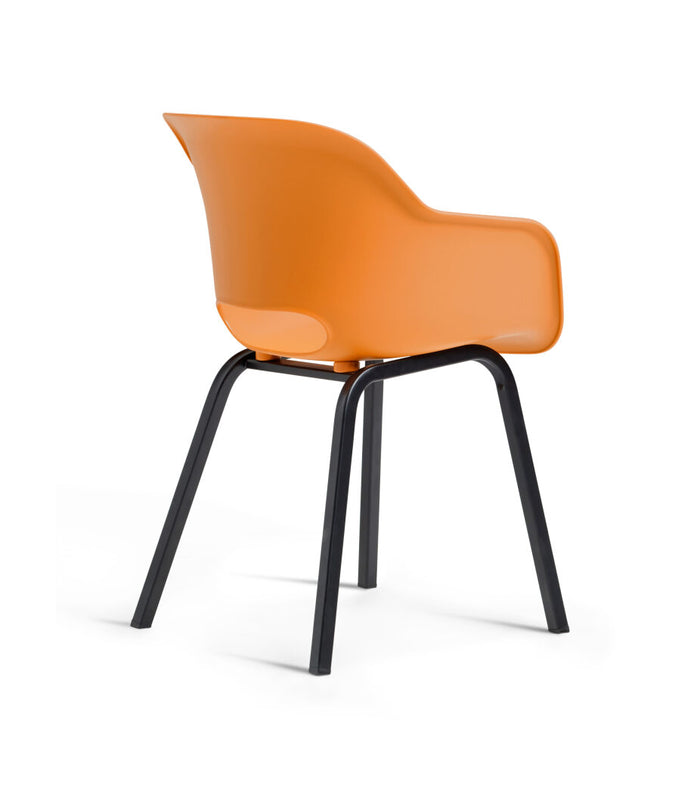 Keter Noa Tuinstoel - 2 stuks - 55x56.5x80cm - metalen onderstel