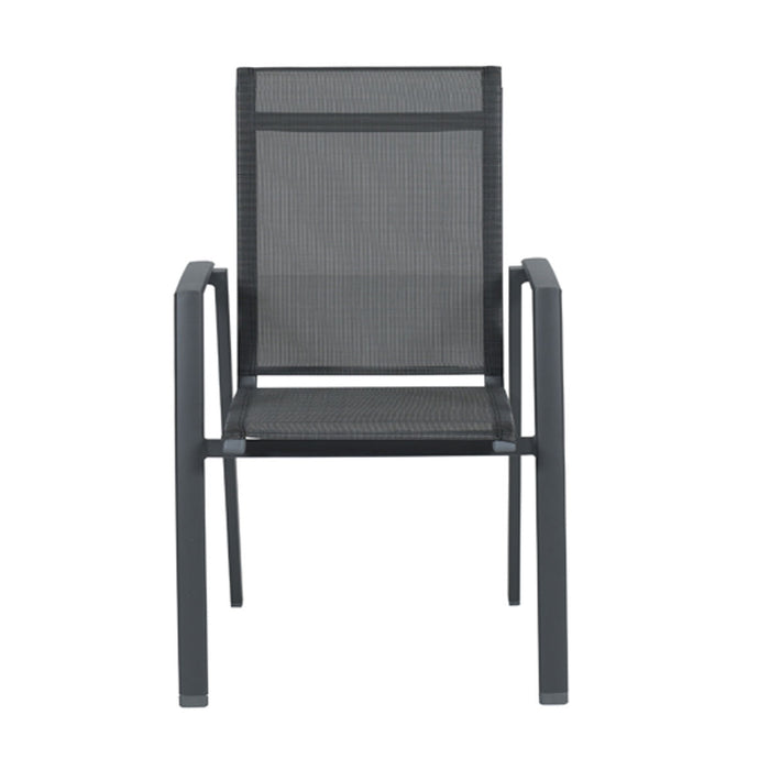 Santana dining tuinstoel - donker grijs