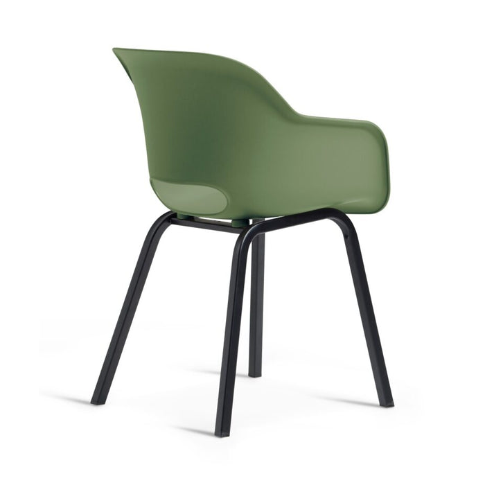 Keter Noa Tuinstoel - 2 stuks - 55x56,5x80cm - Olijfgroen