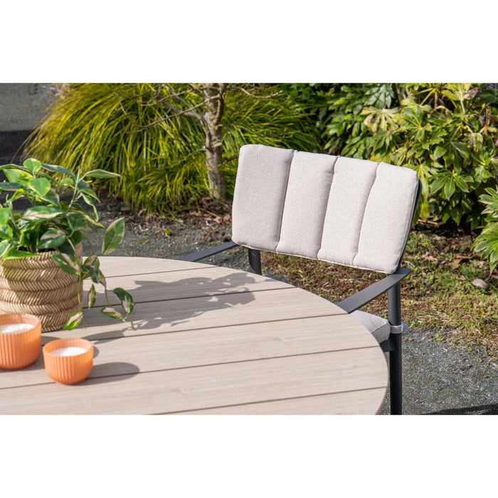 Garden Impressions Dane tuinstoel desert sand - 2 stuks